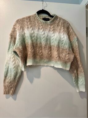 Cotton candy LA sweater
